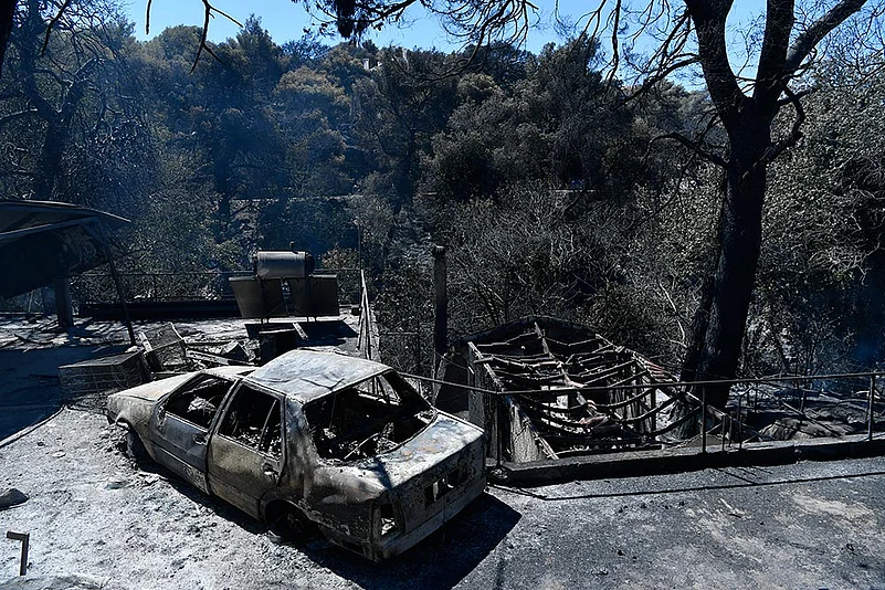 Greece Wildfire