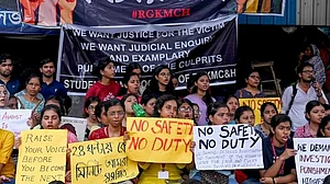 PTI : Protest at Kolkata RG Kar Hospital