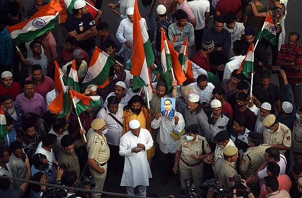 Getty Images : A freedom movement in New Delhi seeking peace and communal harmony (Representative image)