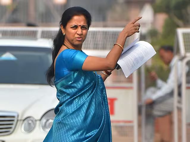 NCP (SP) leader Supriya Sule