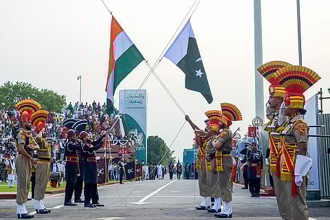 I-Day celebrations at Attari-Wagah border