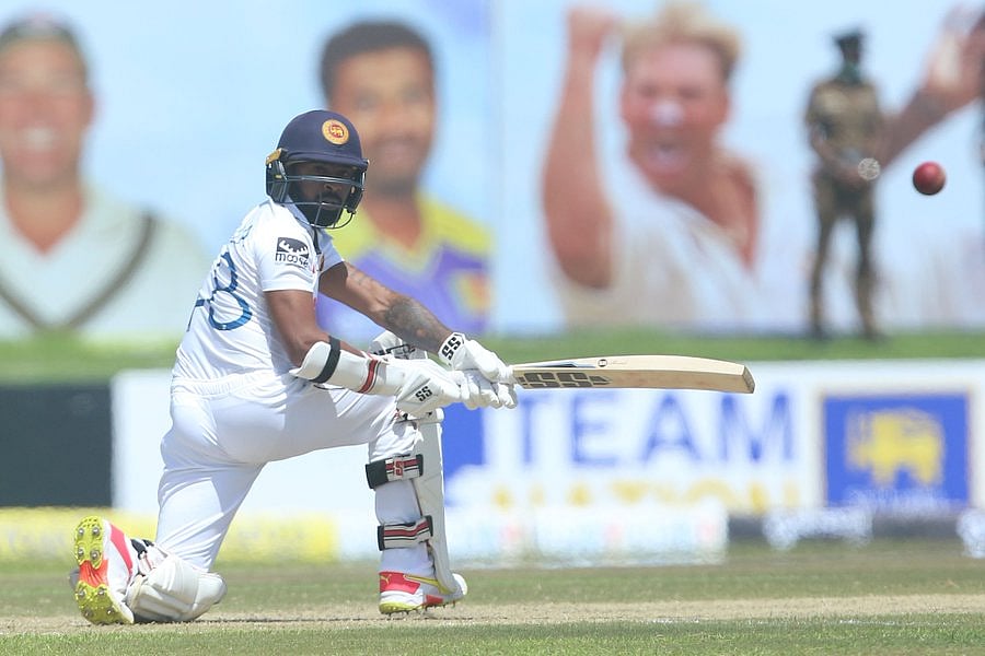 X | Sri Lanka Cricket : Sri Lankan wicketkeeper-batter Niroshan Dickwella. 