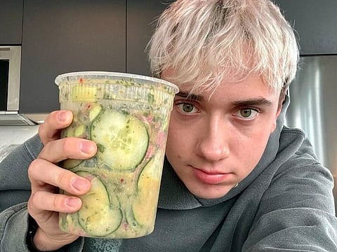 Viral TikTok ‘Cucumber boy’ Logan Moffitt