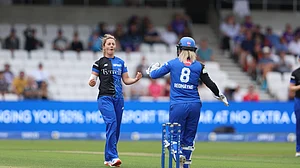 X/@thehundred : London Spirit women's players.