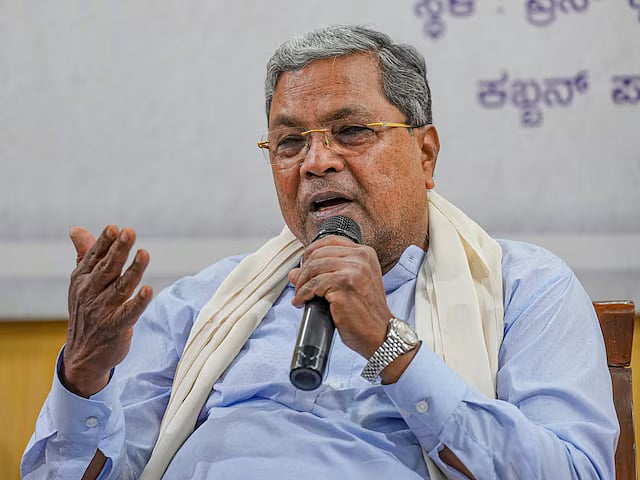 Karnataka CM Siddaramaiah - PTI