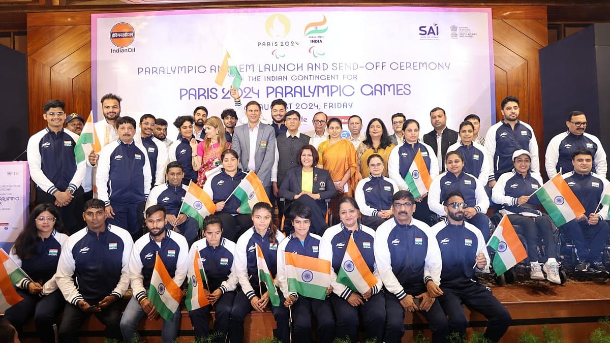 X/PCI_IN_Official : The Paris-bound Indian Paralympic Contingent.