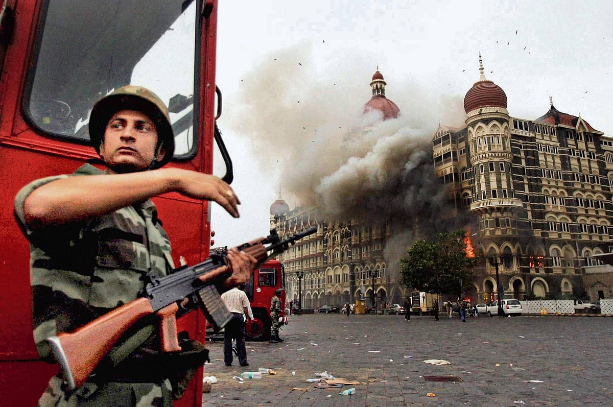 File photo of 26/11 Mumbai terror attack |