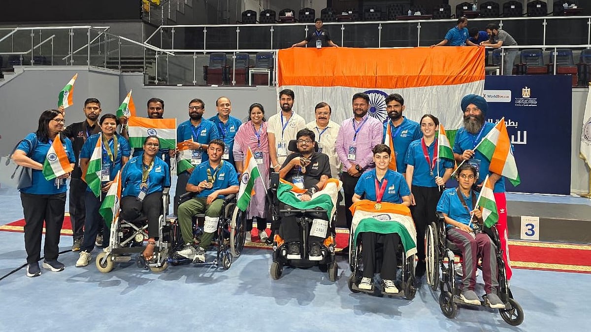 X | Paralympic India : Indian Paris Paralympics 2024 contingent. 