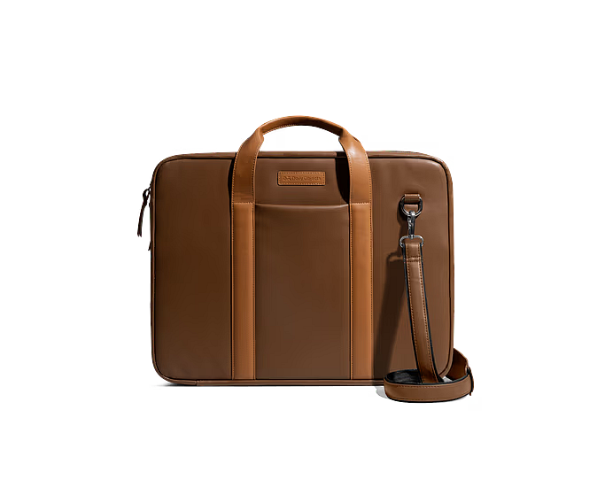 Walnut Brown Urban Classic Briefcase Bag