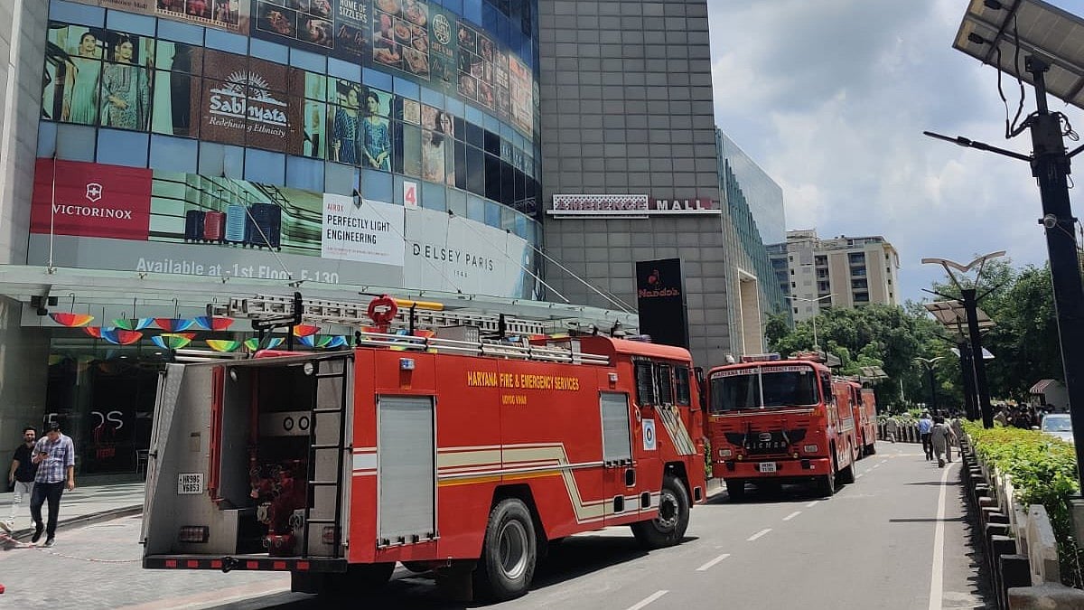 A bomb threat has been received at Gurugrams Ambience Mall on Saturday