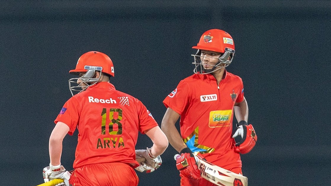 Ayush Badoni and Priyansh Arya. - Delhi Premier League