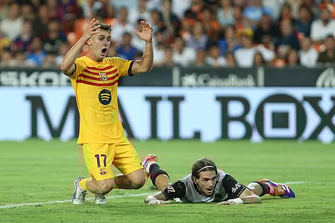 Barcelona's Vitor Roque