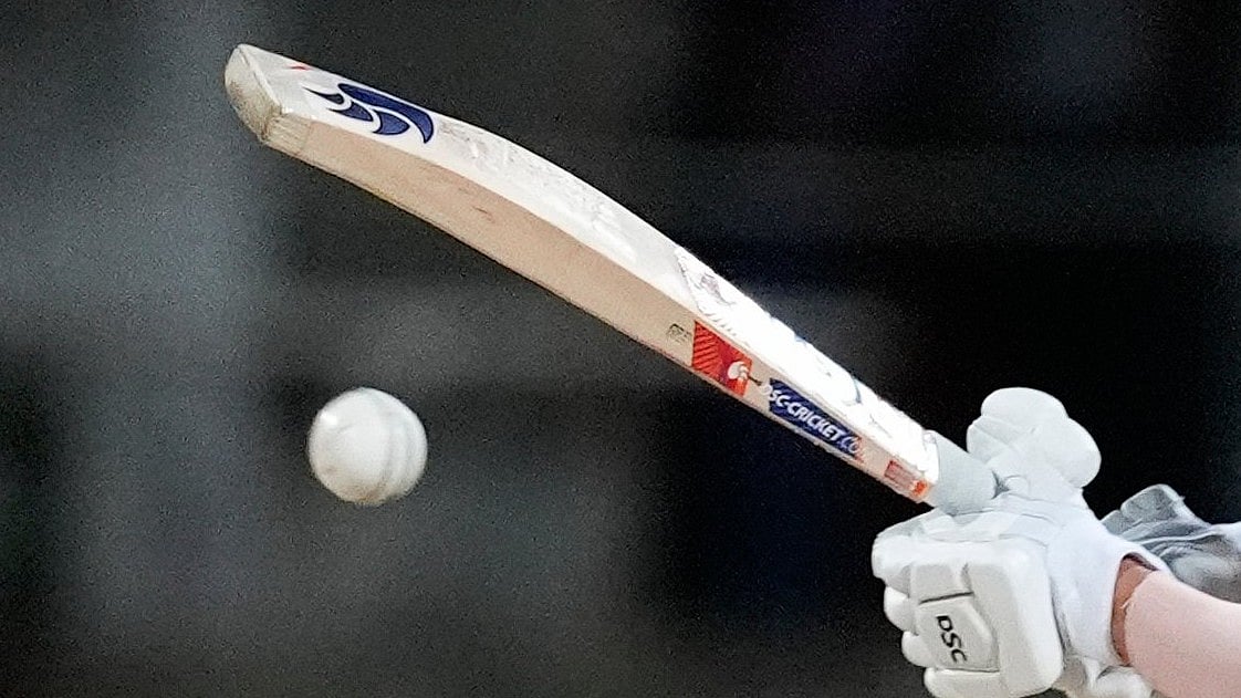 Representative-image-showing-a- cricket-bat-and-ball