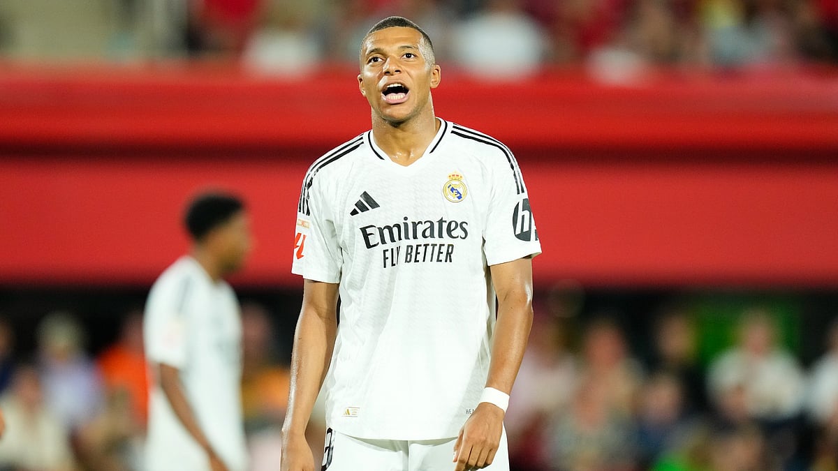 Kylian Mbappe was frustrated on his LaLiga debut - null