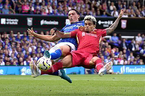 Liverpool's Luis Diaz