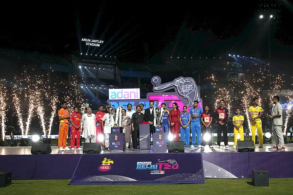 Photo: PTI/Atul Yadav : Delhi Premier League Opening Ceremony