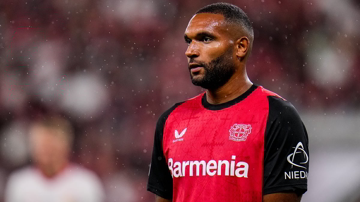 Jonathan Tah in action during Saturday's DFL-Supercup final.