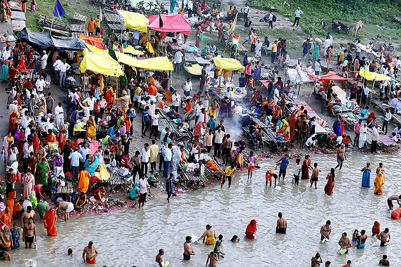 Shravan Purnima festival at Phaphamau in Prayagraj