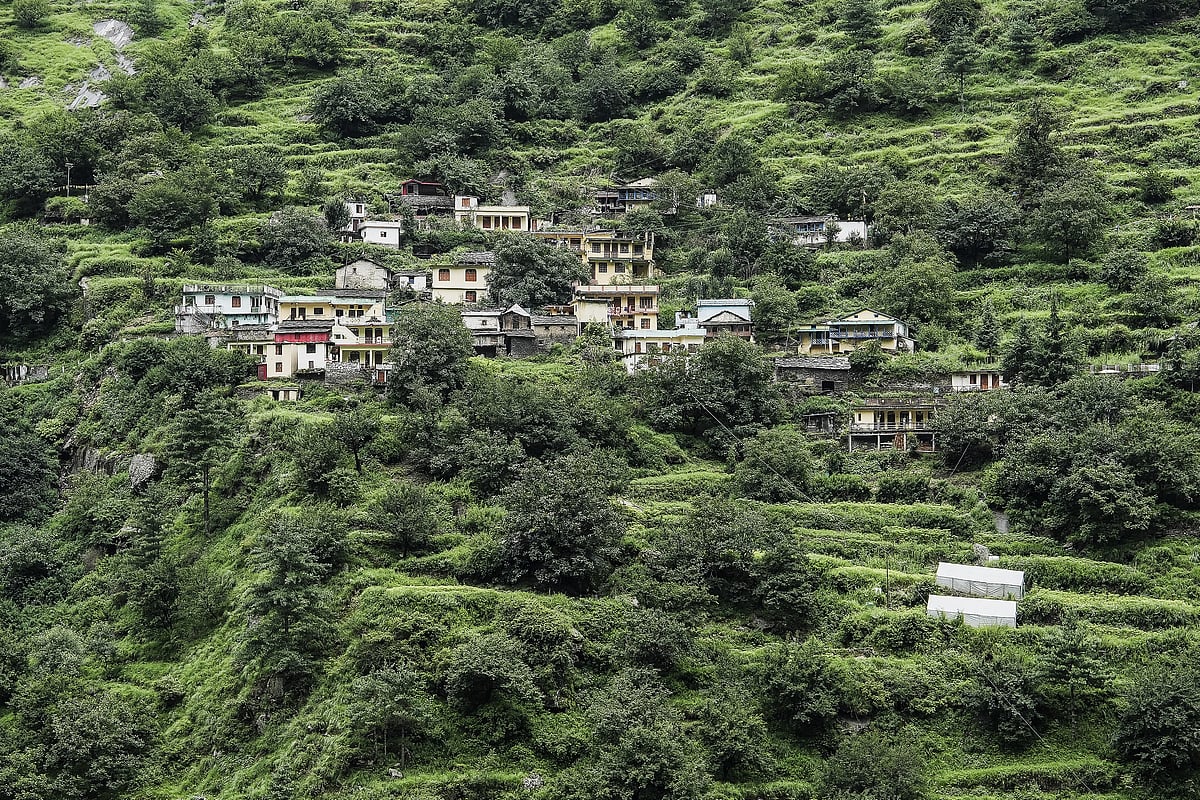 An overview of Raini village in Uttarakhand