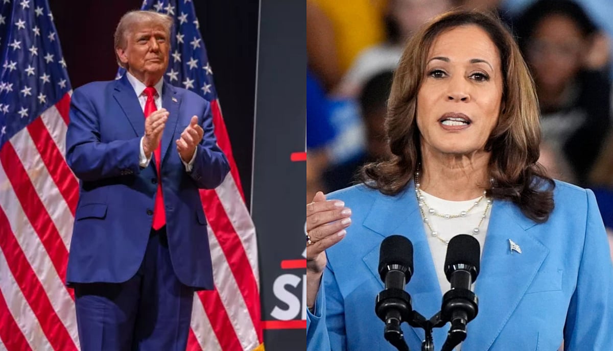 Donald Trump Kamala Harris
