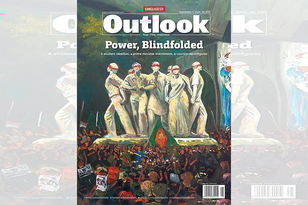 Outlook cover: Power, Blindfolded