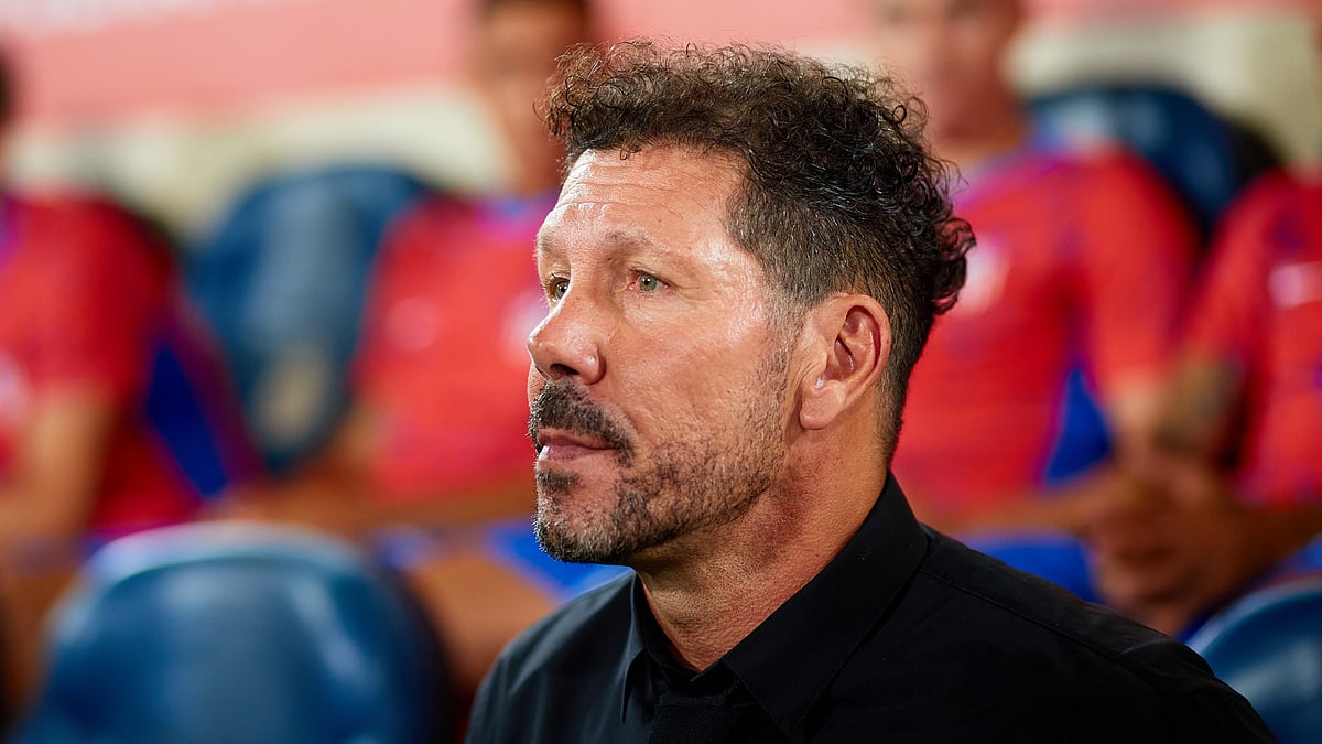 Atletico Madrid manager, Diego Simeone