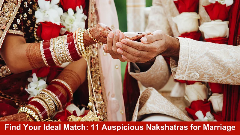 11 auspicious nakshatras for marriage