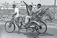 In 1971 And Now, A Great Power Game Over Bangladesh Photo: AP : Bangladesh’s War of Independence: Fighters head for battle in Jessore, East Pakistan, on April 2, 1971