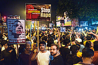 In Photos: Women Reclaim The Night As Protests Erupt After RG Kar Tragedy Photos: Sandipan Chatterjee