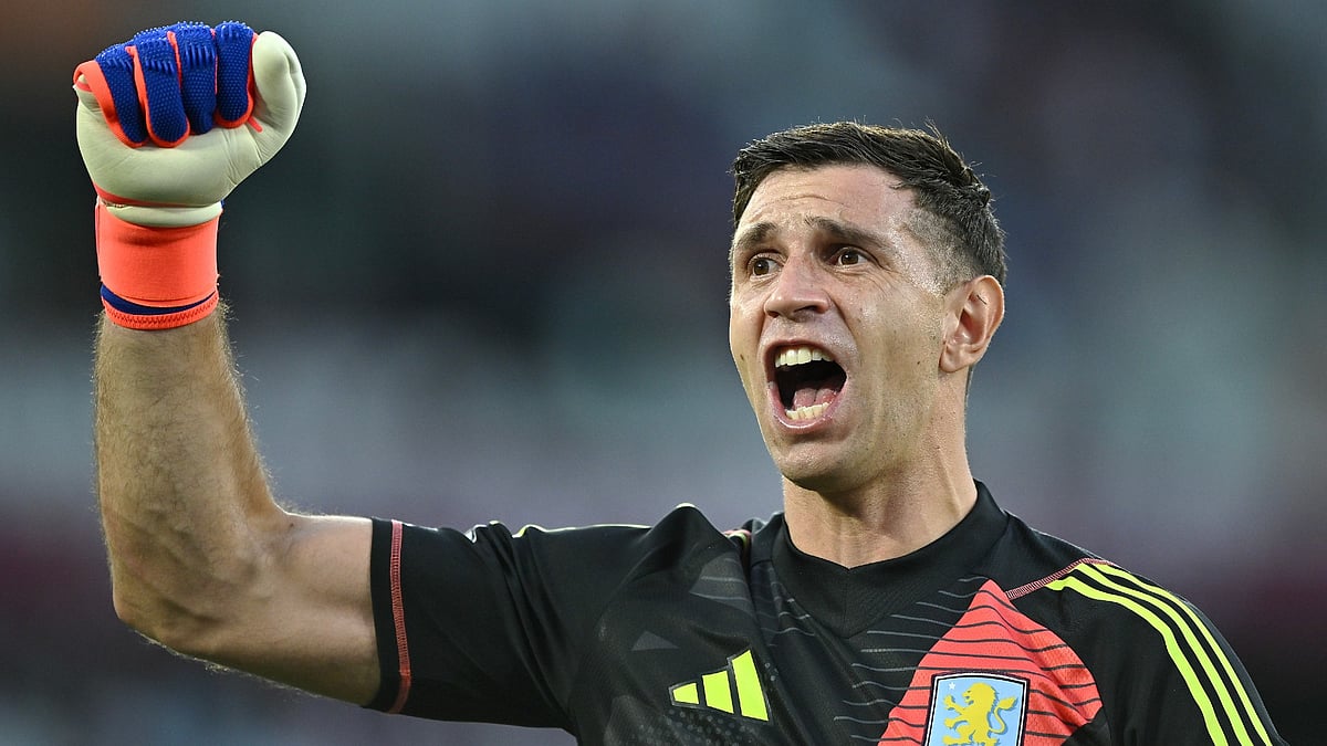 Aston Villa goalkeeper, Emiliano Martinez.