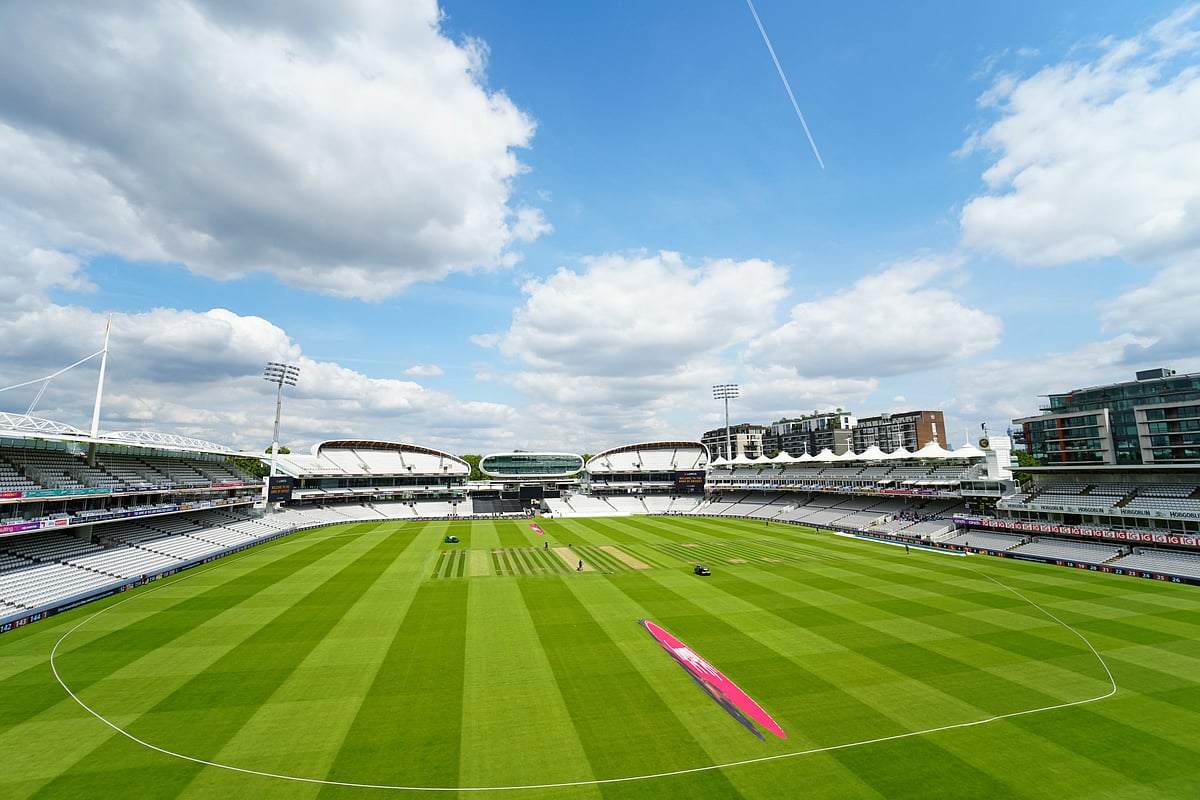 X/@Homeofcricket : Lord's cricket ground in London.