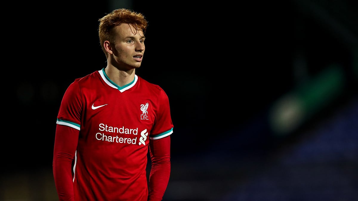 Sepp van den Berg in action for Liverpool - null