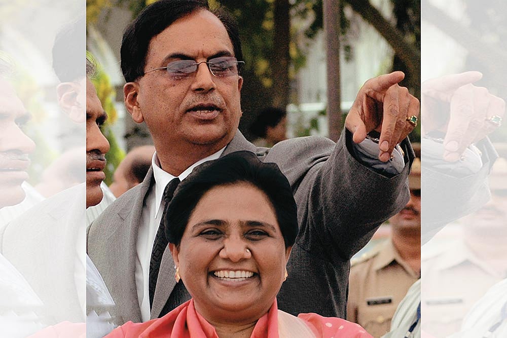 Photos: Nirala Tripathi : Chanakyaniti: S.C. Mishra and Mayawati after the UP win