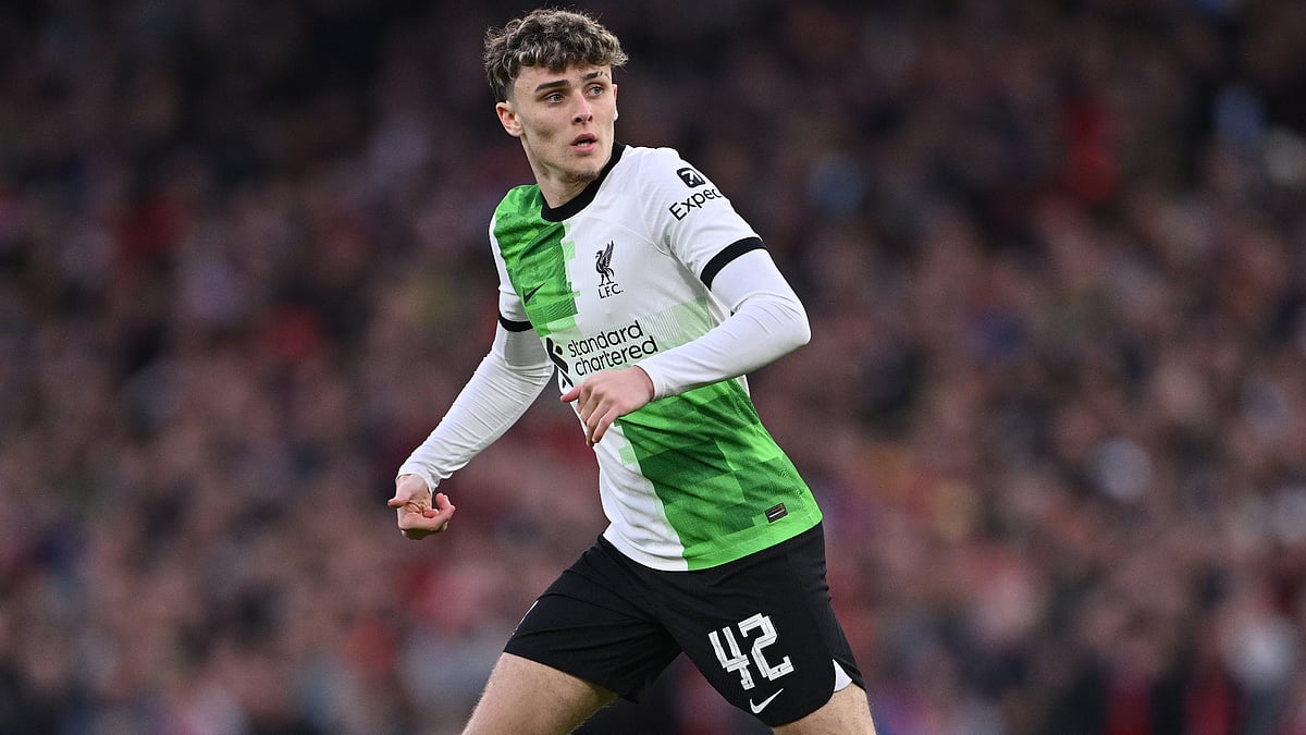 Bobby Clark in action for Liverpool last season - null