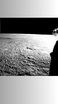 On National Space Day, ISRO Shares How Moon Looks Like Through Chandrayaan 3's Pragyan Rover 