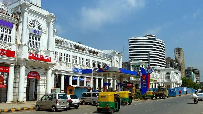 Central Delhis Connaught Place Area |