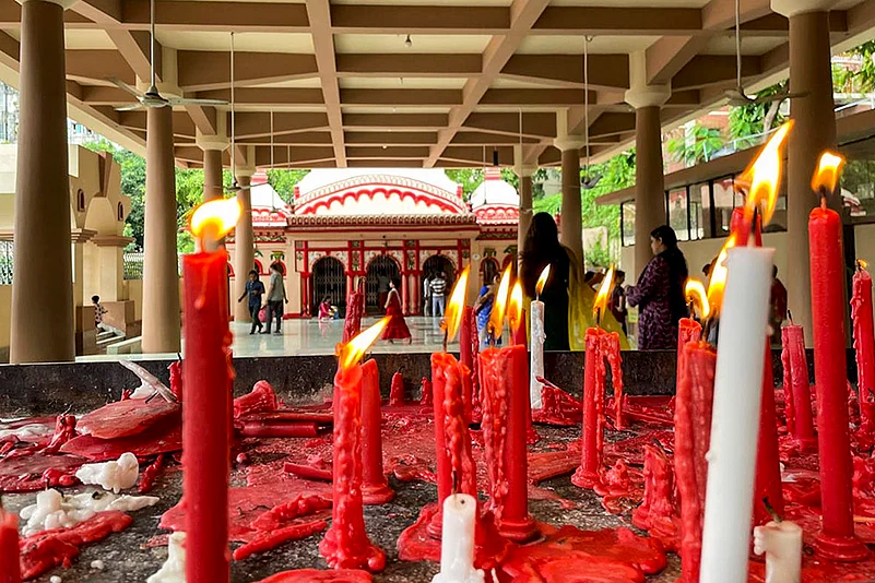 Dhakeshwari National Temple at Old Dhaka area, in Dhaka