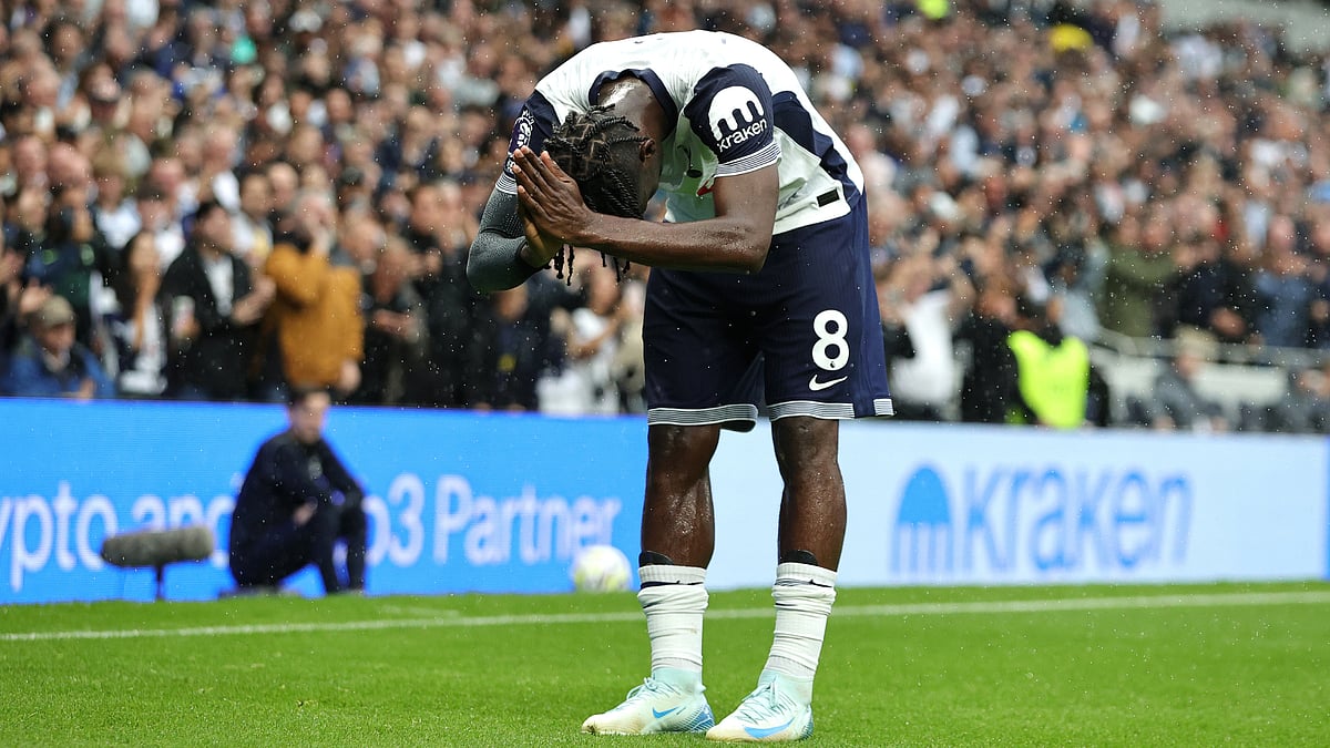 Yves Bissouma scored for Tottenham against Everton