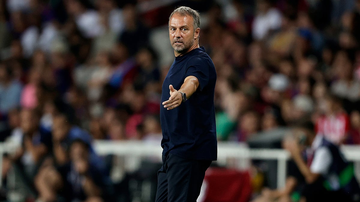 Hansi Flick has lauded Robert Lewandowski's recent form for Barcelona.