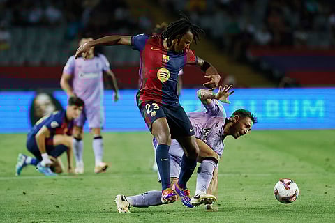 Barcelona's Jules Kounde