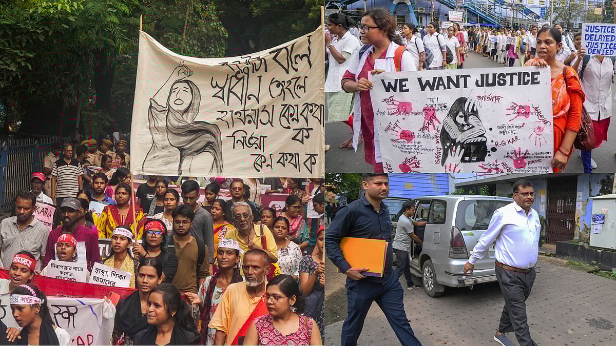 kolkata rape murder case protest cbi probe