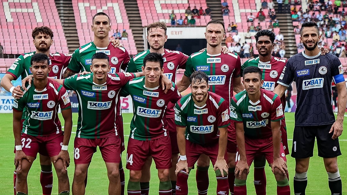 Mohun Bagan during Durand Cup. - X/@mohunbagansg
