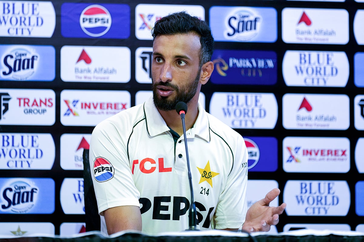 Shan Masood. - AP/Anjum Naveed