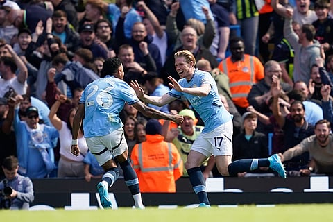 Manchester City's Kevin De Bruyne