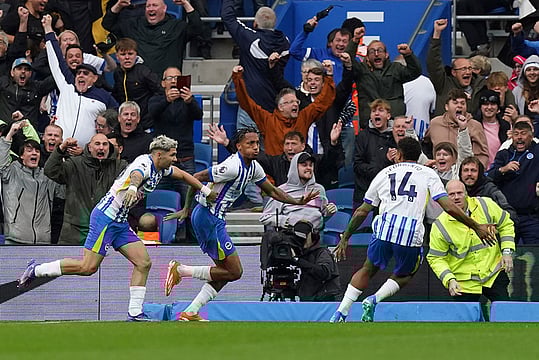 Brighton 2-1 Manchester United: Pedro Strikes Late To Extend Brighton's Perfect Start - In Pics