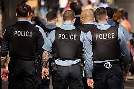 US Police personnel on duty.(Representational image) |