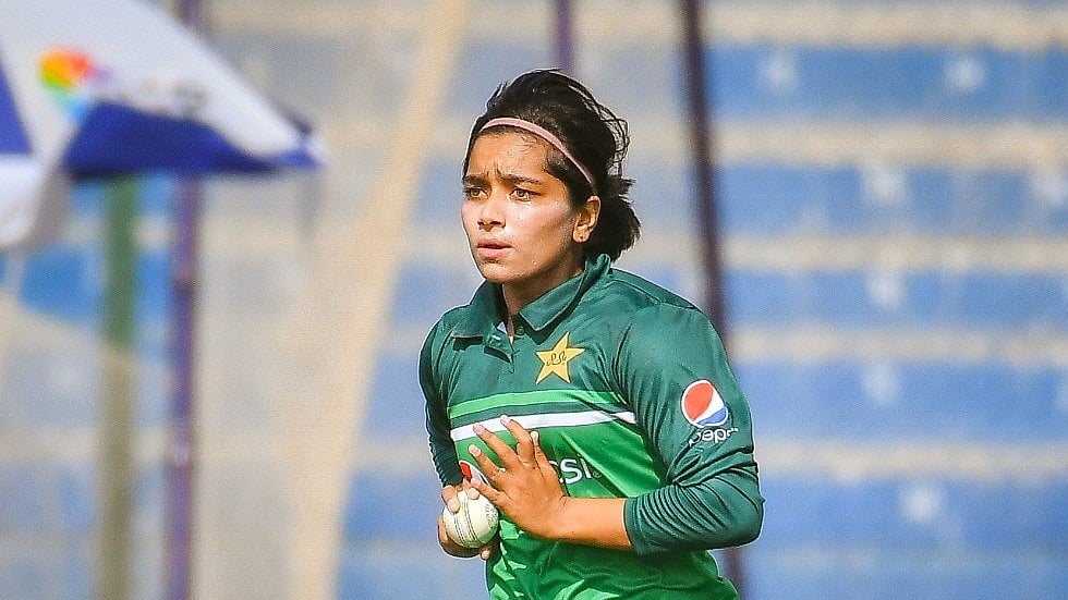 X | Pakistan Cricket : Fatima Sana. 