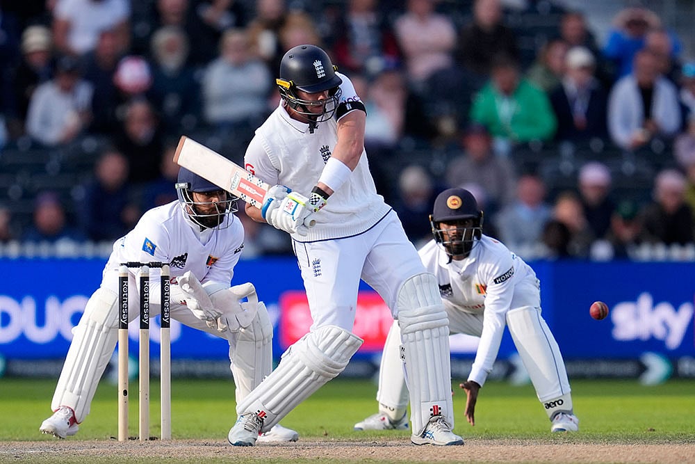 Photo: Nick Potts/PA via AP : Britain Cricket England Sri Lanka