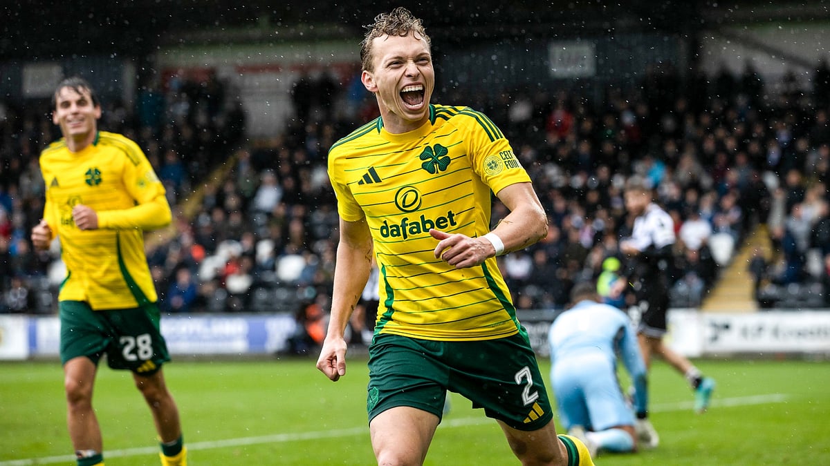 Celtic goalscorer, Alistair Johnston