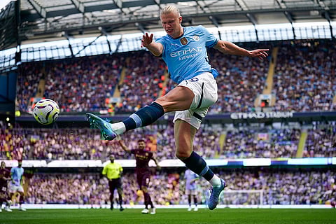 Manchester City's Erling Haaland